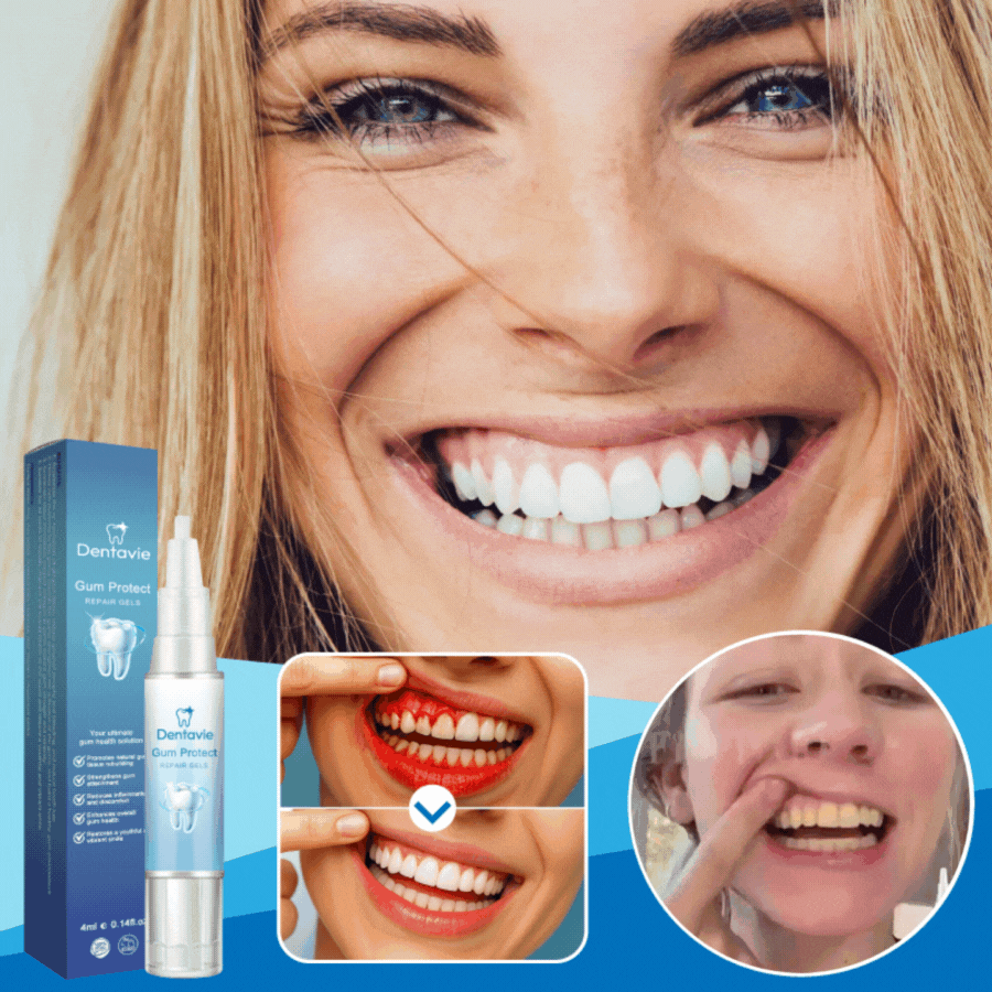 Dentavie tandvleesherstelgel |  Revitaliseert terugtrekkend tandvlees en maakt gele tanden in slechts 3 dagen