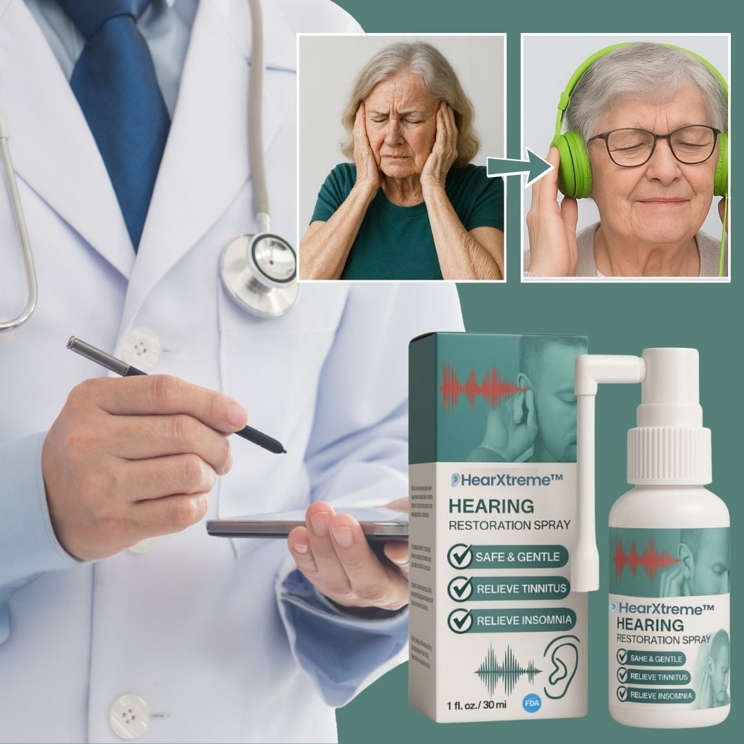 HearClear Oorspray | Hoor tot 99% beter in slecht 30 dagen